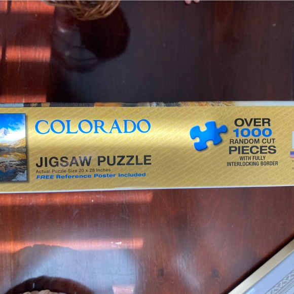 SOLD Never opened- Gorgeous Colorado mountains 1000 piece jigsaw puzzle - Picture 6 of 7